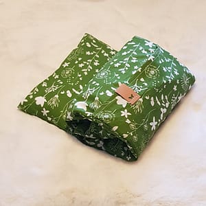 Großes Dinkelkissen - Grün