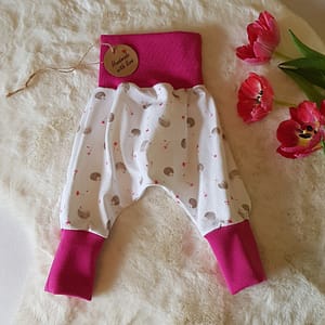 Pumphose - Igel Pink