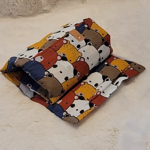 Großes Dinkelkissen - Teddybären